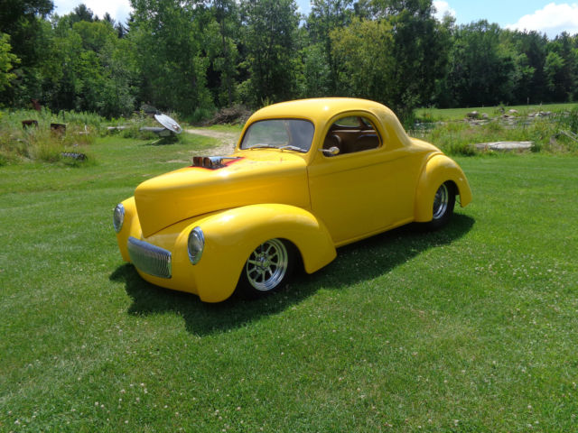 Willys Pro Street Hot Rod Street Rod Blown And Injected