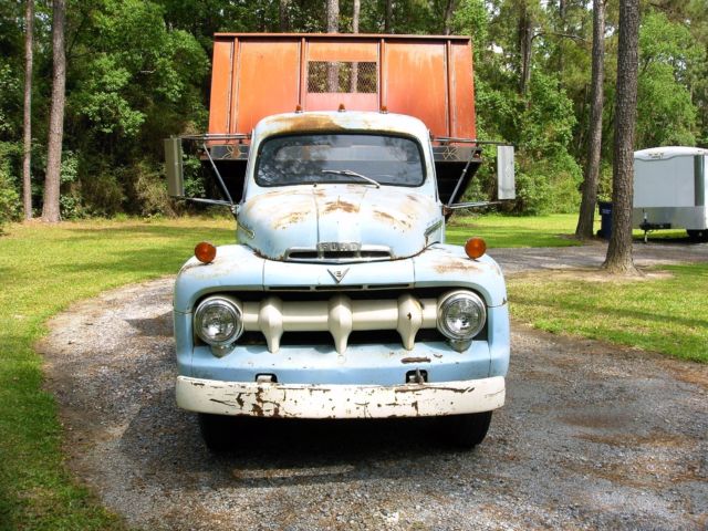 1951 Ford F 5 Dump Bed Truck