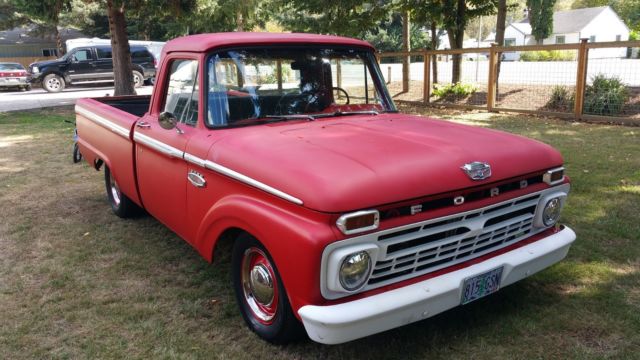 1966 Ford F100 Short Wide Bed Lowered 302 PS&PB