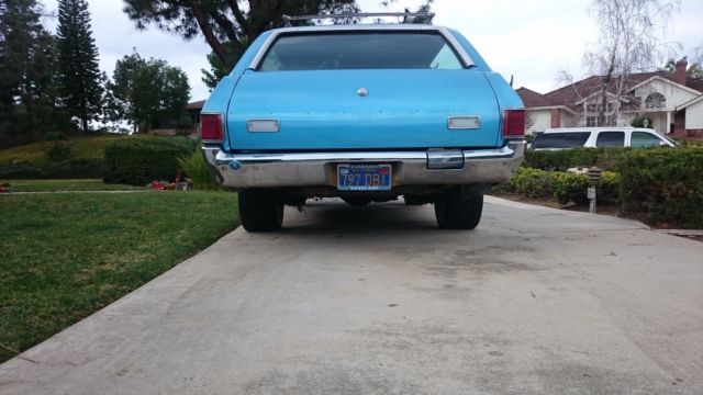 1971 Chevelle Wagon Concours