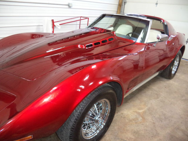 1976 Candy Apple Red Corvette