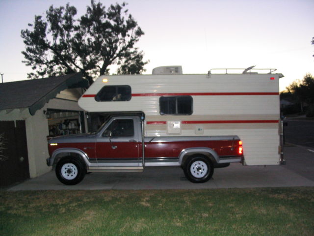 1980 Ford 350 Truck One Ton And 1984 11 5 Lance Camper