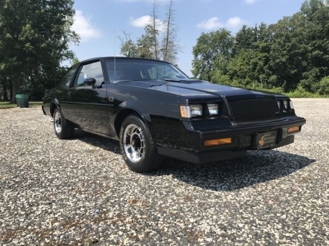 1987 Buick Grand National V6 Turbo T Top Low Miles.