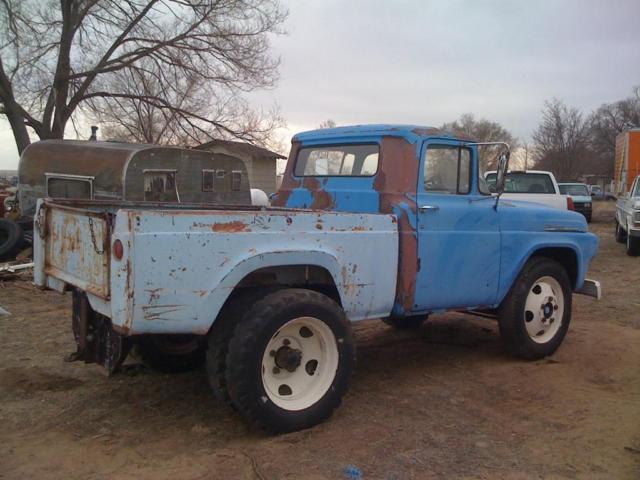 Rare 1958 Ford F 500 Shortbed Dually Hot Rat Rod 55 57 Chevy Mopar Sbc